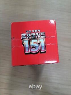 10 BOXES Pokemon Card 151 Booster Box Scarlet &Violet / Korean Ver / Tracking