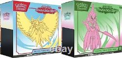 2x Pokemon TCG Scarlet & Violet 4 Paradox Rift (One Each Art Cover) New Sealed
