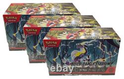 3x Pokemon Scarlet Violet Stadium Sealed, 36 Packs same as Booster Box with 3 pack