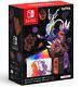 New Nintendo Switch Oled Pokemon Scarlet & Violet Limited Edition + Wow Decal