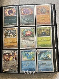 POKEMON Scarlet and Violet 151 100% COMPLETE MASTER SET English NM With PROMO'S