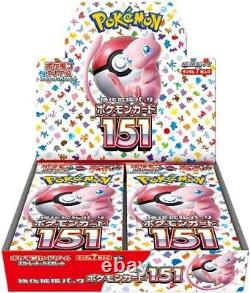 Pokemon Card Scarlet & Violet 151 BOX set sv2a expansion pack japanese