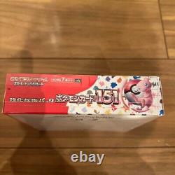 Pokemon Cards Scarlet & Violet 151 Booster Box Unopened zipper Sealed