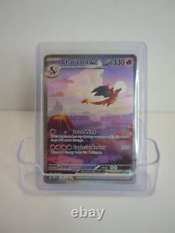 Pokémon Charizard EX 199/165 Scarlet & Violet 151 Full Art Rare