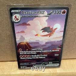 Pokémon Charizard ex Scarlet & Violet 151 199/165 Special Illustration Rare