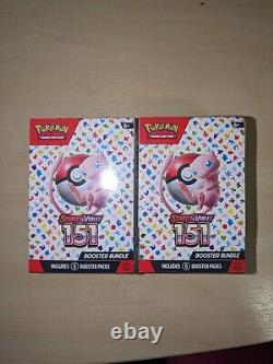 Pokémon Scarlet & Violet 151 Booster Box X4 New And Sealed