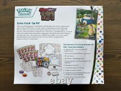 Pokemon Scarlet & Violet 151 Elite Trainer Box CASE! 10 BOXES! Factory Sealed