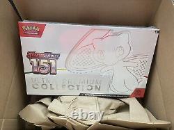Pokémon Scarlet & Violet 151 Ultra Premium Collection Box Factory Sealed In Hand
