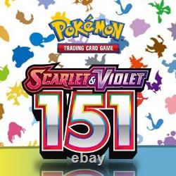 Pokemon Scarlet & Violet 151 single cards pick any cards
