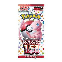 Pokémon Scarlet & Violet TCG Card 151 sv2a Booster Box Japanese NEW SEALED