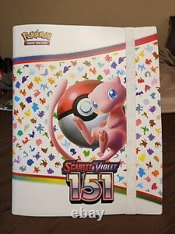 Pokémon! Scarlet and Violet 151 See Description 330 Card Set with Mew Binder
