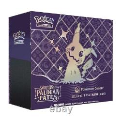 Pokémon TCG Scarlet & Violet-Paldean Fates Pokémon Center Elite Trainer Box x4