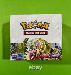 Pokemon TCG Scarlet and Violet BOOSTER BOX Factory Sealed 36 PACKS