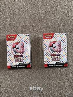 X2 Boxes Scarlet & Violet-151 Booster Bundle Pokémon TCG (6 Booster Packs)
