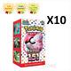 10 BoÎtes De Cartes Pokémon 151 Booster Box Scarlet & Violet / Version Coréenne / Suivi
