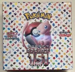 Boîte à booster de cartes Pokémon Scarlet & Violet - Carte Pokémon 151 sv2a japonaise NEUVE