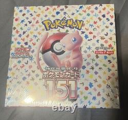 Boîte de booster Pokemon TCG Scarlet & Violet japonais Pokémon 151, scellée, vendeur américain