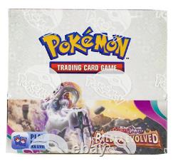 Boîte de booster évoluée Pokémon Scarlet & Violet Paldea, 36 paquets par boîte, 10 cartes