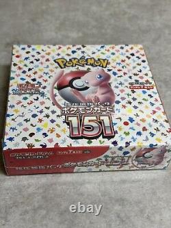 Boîte de boosters Pokémon TCG Écarlate et Violet 20 Packs/151 Cartes booster japonais
