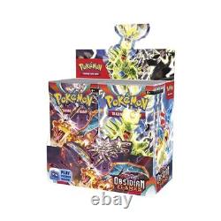 Boîte de boosters Pokémon TCG Scarlet & Violet Obsidian Flames de 36 paquets