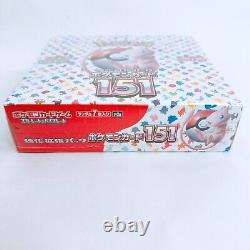 Boîte de boosters japonaise Pokemon TCG 151 Scarlet & Violet sv2a scellée du Japon
