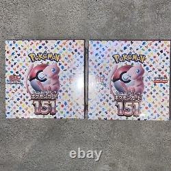 Cartes Pokémon Écarlate&Violet 151 Coffret Booster sv2a Scellé Japonais 2BOÎTES
