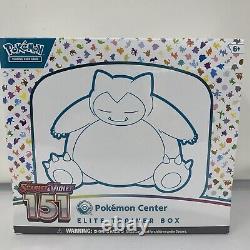 Écarlate et Violet 151 Pokémon Center Exclusive Elite Trainer Box Les deux boîtes sont neuves