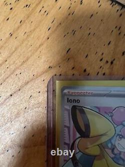 Iono 254/193 Full Art Pokémon Écarlate et Violette Paldea Évolué NMC en anglais.
