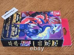 Nouveau! Édition SteelBook en double pack Pokémon Scarlet & Violet (Nintendo Switch) PEGI