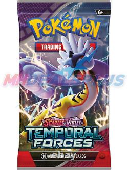 Nouvelle boîte de booster Pokemon Forces Temporelles + Ensemble de boîte d'entraîneur d'élite en prévente 22/03/24