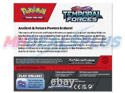 Nouvelle boîte de booster Pokemon Forces Temporelles + Ensemble de boîte d'entraîneur d'élite en prévente 22/03/24