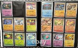 Pokémon Écarlate & Violet 151 COMPLETE MASTER SET Lot de 360 cartes avec boîtes promotionnelles et pièces
