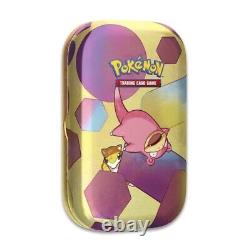 Pokémon Écarlate & Violet 151 Ensemble d'affichage de mini boîtes métalliques