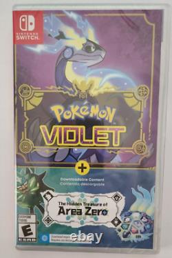 Pokémon Écarlate & Violet + Le Trésor Caché du Pack de DLC de la Zone Zéro Switch
