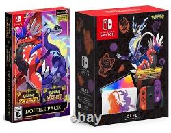 Pokémon Édition Écarlate & Violette Nintendo Switch Modèle T-OLED/Double Pack (PACK)