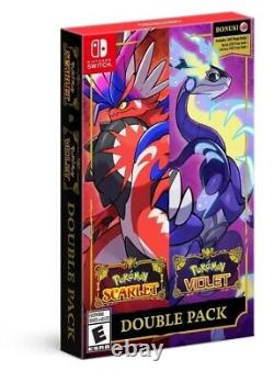 Pokémon Édition Écarlate & Violette Nintendo Switch Modèle T-OLED/Double Pack (PACK)