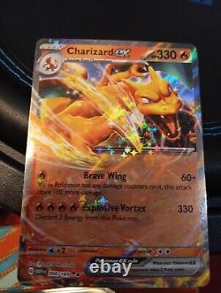 Pokémon TCG Charizard ex Écarlate et Violet 151 006/165 Holo Double Rare